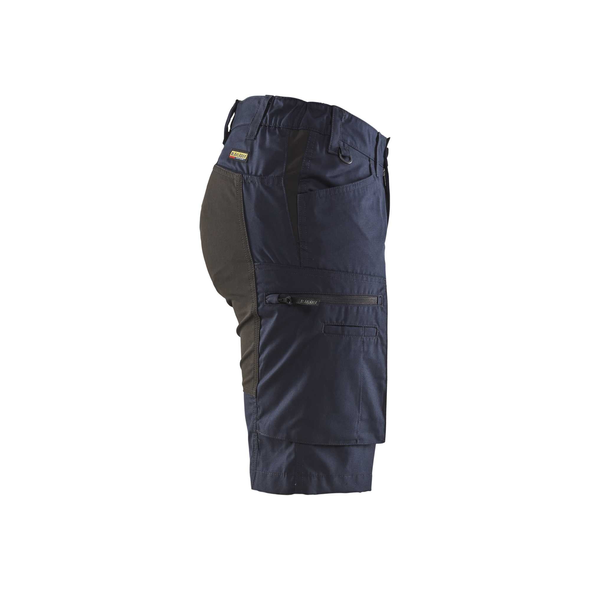 BLAKLADER 71491845 Women's service shorts with stretch Work Shorts Women - stretch panels